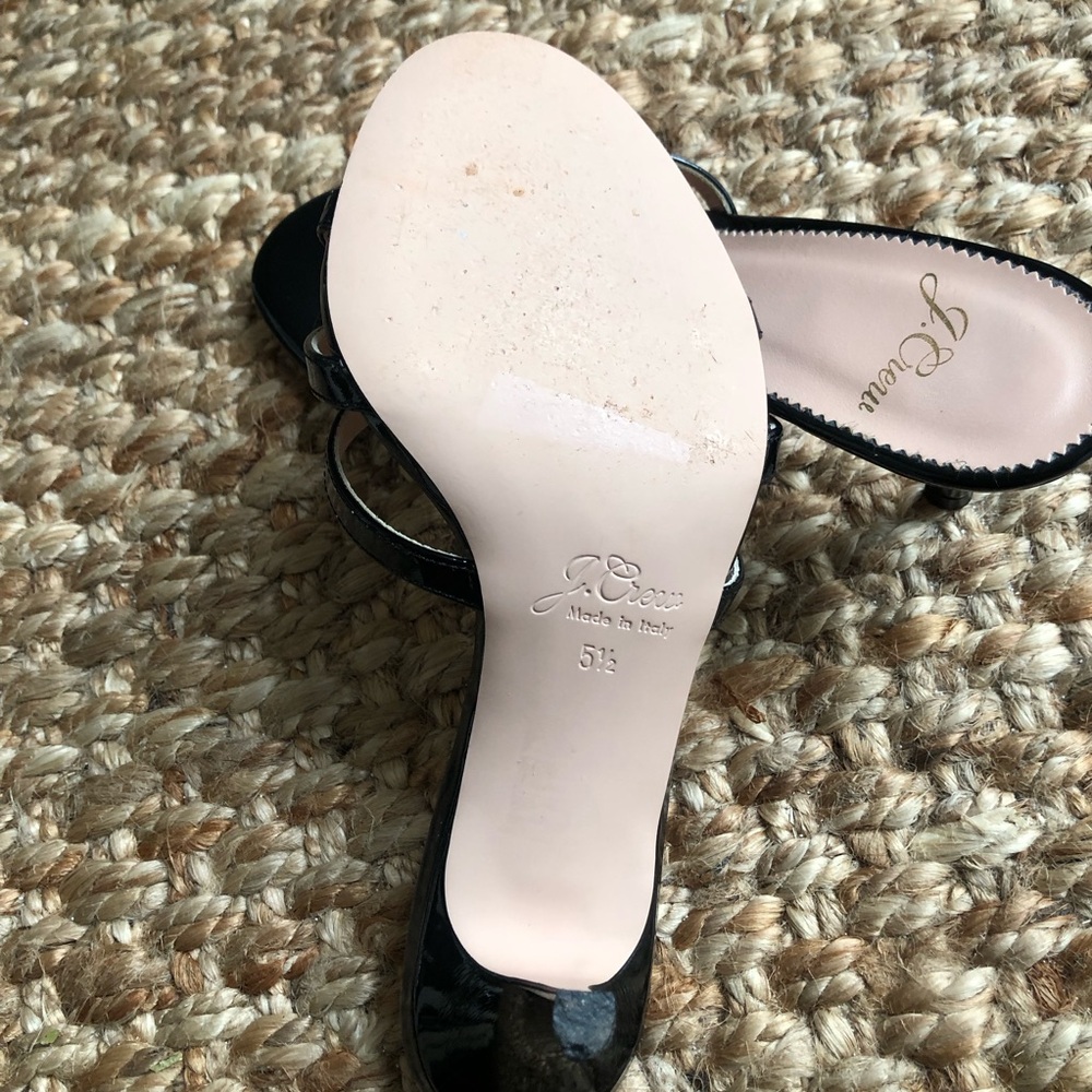 J Crew Skinny-strap sandals in patent leather. Size 5.5 - Picture 14 of 15